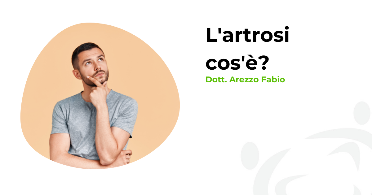 uomo che si domanda che cos'è l'artrosi