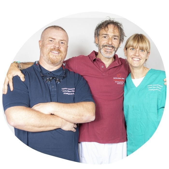 staff del poliambulatorio specialistico cascina nonna mariuccia