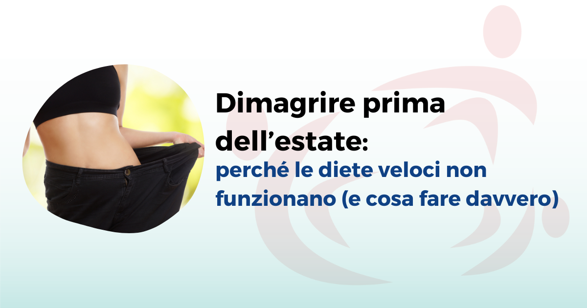 Dimagrire prima dell'estate