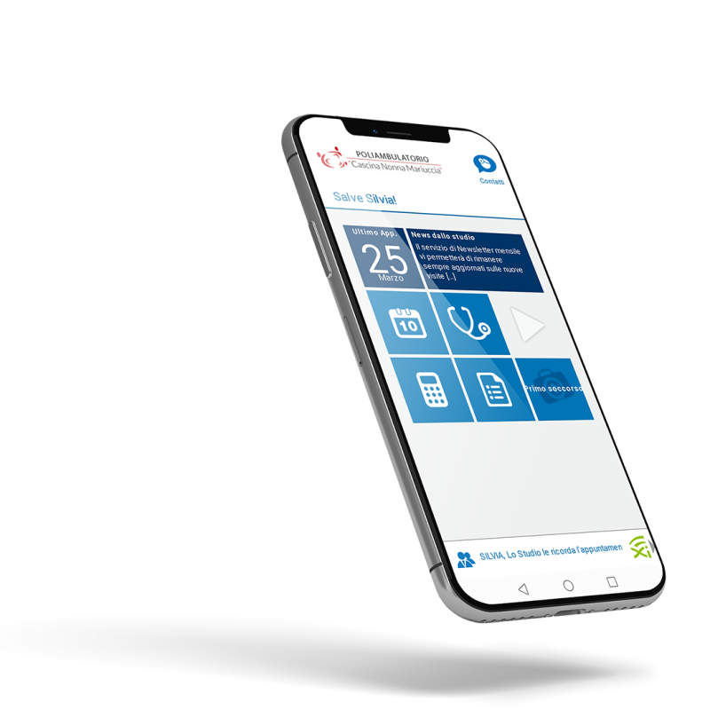 l'app del poliambulatorio specialistico cascina nonna mariuccia